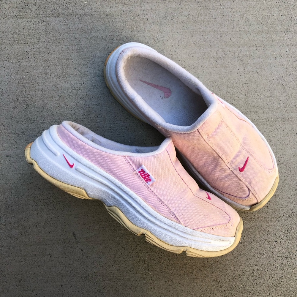2004 Nike Pink Slip-On Moc Slide 5.5W/4M